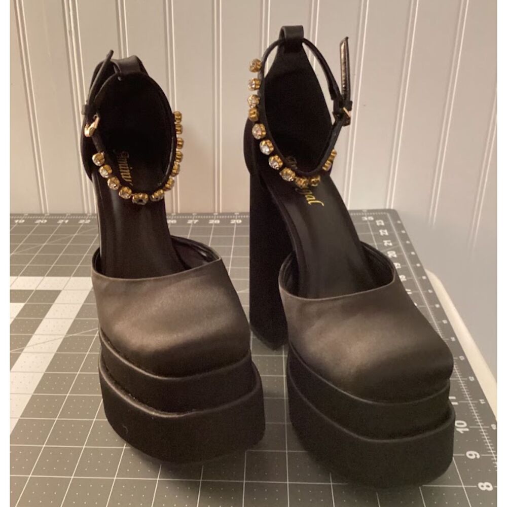 Black Platform Heels